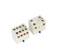 Contactor Auxiliary Block LA1KN22 2NO+2NC The Auxiliary Contact LA1KN11 1NO+1NC 1Pcs(LA1KN22 2NO 2NC)