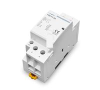 Contactor Control Circuit AC/DC 24V 110V 230V Actual AC 63A Din Rail Small Size Single Phase 2NO 2NC 1NO1NC TOCT1-63(24V ACDC,2NC)