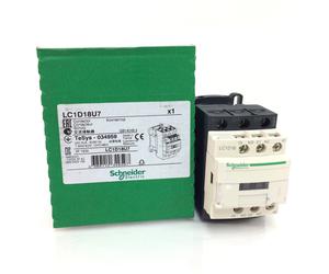 Contactor LC1D18U7 034959 Schneider 7.5kW 230/240VAC LC1-D18U7