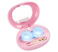 Contacts Cleaner - Rechargeable Ultrasonic Tool, Magnet with Mirror, pink, Se référer au descriptif, Refer to description
