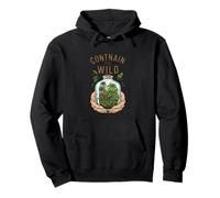 Contain The Wild Terrarium Lover Nature Keeper Pullover Hoodie
