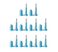 Container Bolt Seals, 10 Pack Heavy Duty High Security Bolt Seal, Anti-Tamper Tags Shipping Cargo Locks for Truck Trailers Cargo Containers, Blue