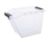 Storage Box Plast Team Transparent Lid 58L 27750800