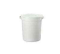 Container Thick Walled Round Transparent Refrigerated Ice Buckets Party(Medium)