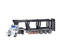 Container Truck Toy Heavy Transport ABS Vehicle Toy 1:48 Pull Back Semi Trailer for Kids (412 4 Long Head)