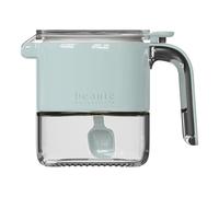 Containers, Airtight Containers, Gla Canister, Season Box with Lid and Spoon, Kitchen Pot for Salt, Pepper Powder, Dining Table, Pantry, Cook, Restaurant, Cooking Restaurant