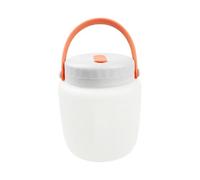 Containers Beverage Juice Cup Easy To Store 500/1000/1500ml Foldable Sealed Bucket Drink Cup Leak-Proof Ice Buckets Picnic(500ml,Transparent)