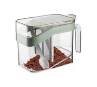 Containers - Condiment Containers with Lids, Seasoning Storage Jars with Lid,Condiment Canisters Pots Seasoning Box Salt Container for Kitchen, Counter