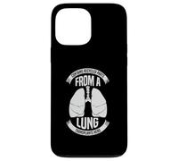 Contains recycled parts from a Lung transplants Case for iPhone 13 Pro Max