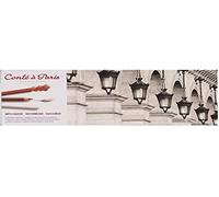Conté à Paris 50126 Sketching Box Set 12 Pastels of Assorted Colours + 3 Pencils of Assorted Colours + Accessories