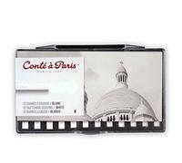Conté à Paris Sketching Carre Crayons - White B (Pack of 12)
