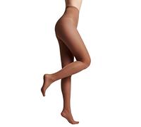 Conte elegant Elegant Silk Storage Support for Women with Strengthened Panties - Sticky Stockings for Women Extremely Stretchy - Bikini 40, Mocche, M