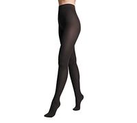 Conte elegant TRIUMF Women's Tights 150 Denier Microfibre Double Layer Construction Thick Smooth Even Reinforced Toes Warm for Autumn and Winter, Graphit, L