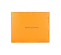 Conte Massimo Men's Genuine Leather Wallet Handmade RFID Protection with Gift Box, Yellow Ocra, Modern