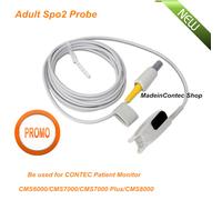 CONTEC Adult SpO2 Probe For Patient Monitor,Pulse Oximeter Reble Sensor 8000