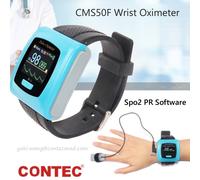 CONTEC CMS50F Wrist Spo2 Oximeter Blood Oxygen 24H Overnight PR Monitor,PC SW