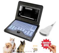 CONTEC CMS600P2 VET Veterinary Digital laptop Ultrasound Scanner Machine+CONVEX