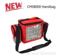 CONTEC CMS8000 Handbag for Patient Monitor Carrying Case, New, Red Color
