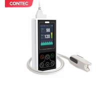 CONTEC Hand-Held LCD Finger pulse Oximeter SpO2 PR Oximetry+software water proof