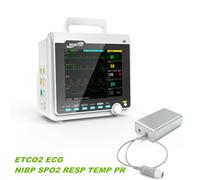 Contec ICU Vital Signs Patient Monitor with Capnograph Multi Parameter etCO2 CCU
