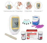 CONTEC KH100 Blood Glucose Meter Blood Sugar Monitor Diabetes Test 50 strip Kits