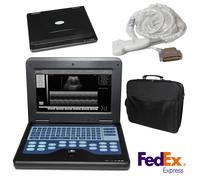 CONTEC Portable Ultrasound Scanner Laptop Machine 7.5Mhz Linear Probe,10.1"