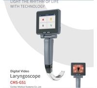 CONTEC Portable Video Laryngoscope 3-Sheet Airway Intubation Handle Anesthesia
