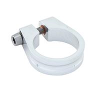CONTEC Saddle Clamp Ø 31.8mm Cable Clamp Hex Silver Bicycle