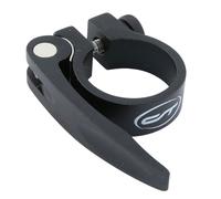 CONTEC Saddle Clamp Ø 31.8mm Cable Clamp Quick Release Black Bicycle