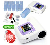 Contec SP10 Digital Electronic Spirometer + Memory + Software Free Mouthpiece