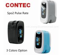 CONTEC Spo2 Oximeter OLED Fingertip Pulse Blood Oxygen Heart Rate Monitor New