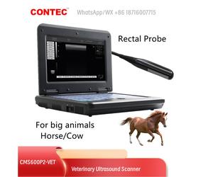 Contec Veterinary Ultrasound Scanner Laptop Machine Animal Using Horse Cow 2025