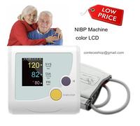 CONTEC08E Digital Blood Pressure Monitor NIBP Machine Color LCD+Adult Cuff