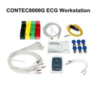 CONTEC8000G 12 Channel ECG Workstation EkG System PC Software Analyzer CE