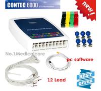 CONTEC8000G ECG Workstation PC Based 12 Lead EKG Analyzer Event Recorder PC SW
