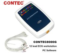CONTEC8000G PC Based 12-Lead Resting ECG workstation EKG Machine,PC Software,New