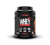 Conteh Sports Elite Whey Protein Concentrate & Isolate Powder for Muscle Maintenance, Recovery, Growth & Support, BCAA's 66 Servings (1.98kg, Caramel Biscuit)