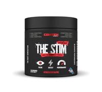 Conteh Sports The Stim High-Stimulant Pre-Workout Powder, Essentials Range. High Caffeine Content Energy, Focus & Performance Formula 30 Servings (255g Blue Slush)