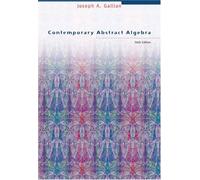 Contemporary Abstract Algebra