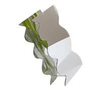 Contemporary Acrylic Planter Vases Decors for Flowers and Hydroponic Shatters Proof Structure Ideal for Indoor Gardening Acrylic Planter