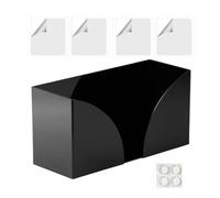 Contemporary Acrylic Tissue Holder Kitchens Countertop Nonslip Base Multipurpose Design Modern Tabletop Napkin Stand