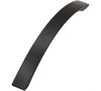 Contemporary Aluminum Cabinet Pulls Featuring Bow Shape Design for Kitchen Bath Living Room and Entryway Cabinet and Drawer Use (brushed 123mm)