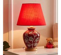Contemporary American Ceramics Table Lamp for Living Room & Bedroom - Stylish Bedside Desk Light Creative Villa & Hotel Engineering Decor Perfect for Study & Office