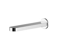 Balterley Pride Contemporary Bathroom Round Wall Mounted Bath Spout 45mm, Chrome in Silver Balterley Silver