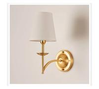 Contemporary Brass LED Wall Sconce -Lighting Fixture for Home Foyer Bedroom & Corridor - Energy Efficient Creative Design for Modern Spaces