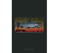 Contemporary Brook Trout Fly Fishing Notebook Derek DeYoung: Retro Funny Fishing Notebook Fishing 6x9 - 110 Lined Pages / 60 Sheets: Notebook Journal for Fishing Lover, Fisherman