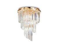 Contemporary Ceiling Light with Crystals DL0152