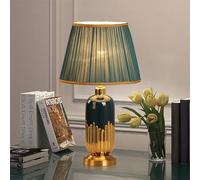 Contemporary Ceramics Table Lamp LED Luxury Art Living Room Villa Hotel Study Bedroom Bedside Desk Light (Style 6)