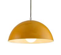 Contemporary Chandelier Ceiling Lamp Metal Light Shade Dining Room Ceiling Lights Fixture Restaurant Loft Light Kitchen Changing Lights Bedroom Bedside E27 Island Light/Rojo/40Cm