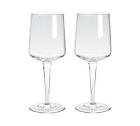 Contemporary Clear Wine Glass - Set Of 2 -